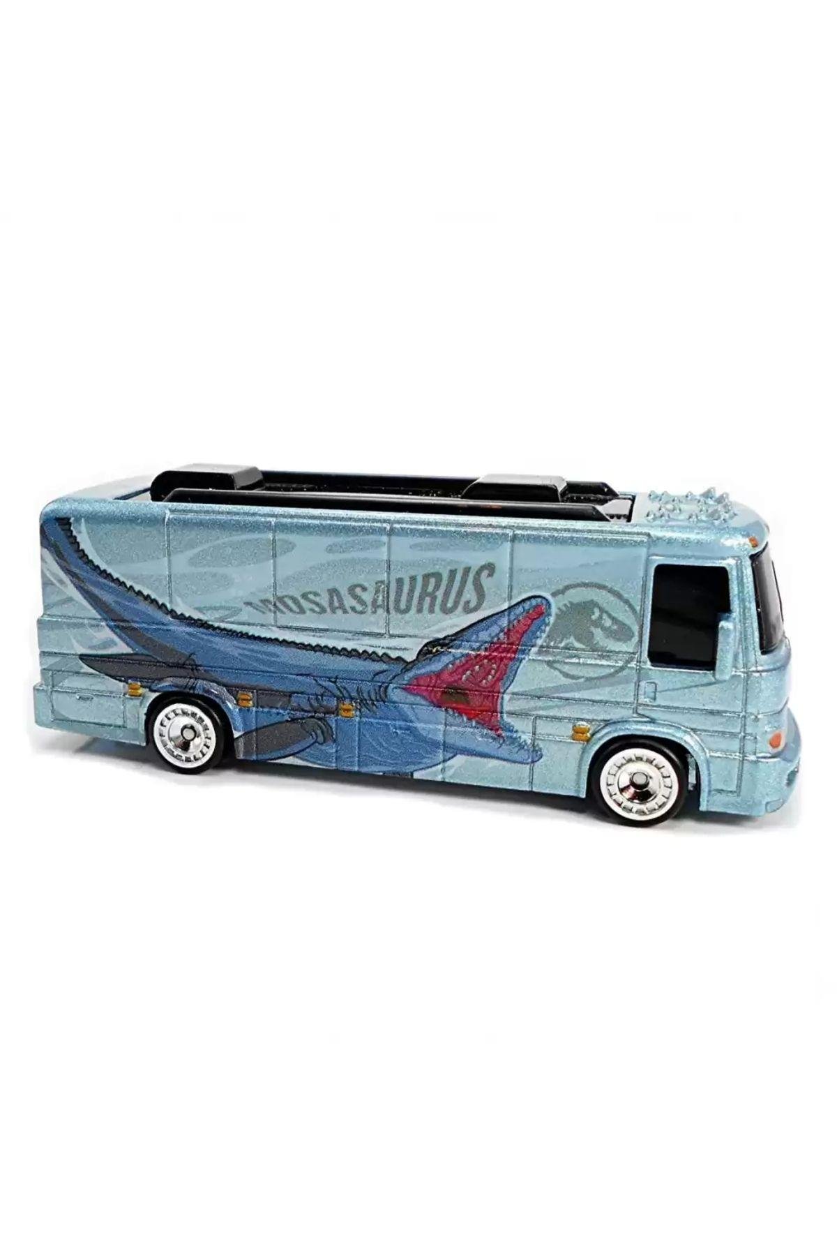 Hot Wheels Premium Jurassic World Hw Tour Bus-Oyuncak Arabalar ve Kamyonlar