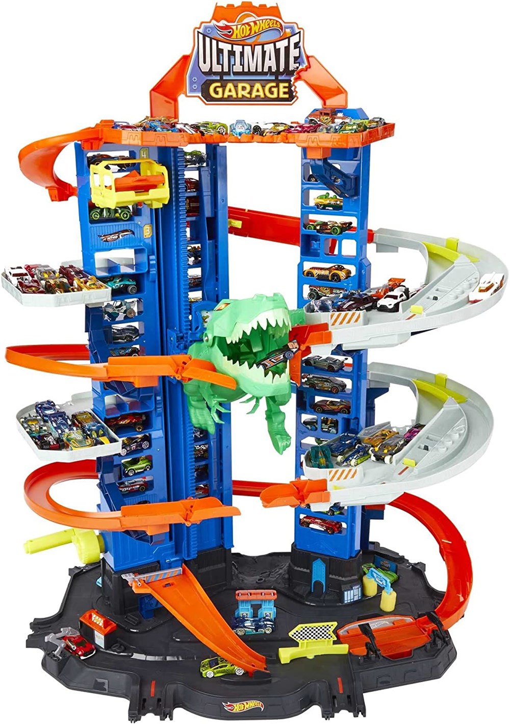 Hot Wheels Robotik T-Rex Ultimate Garaj GJL14-Araba Garaj ve Setleri
