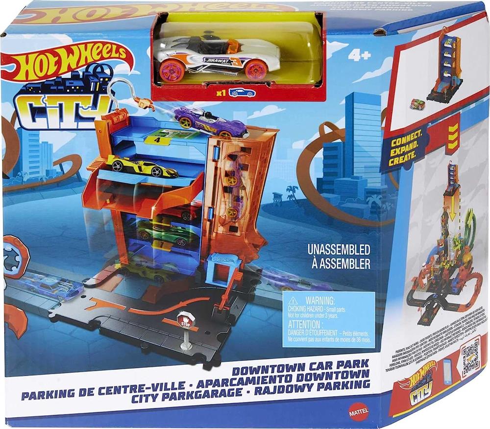 Hot Wheels Şehir Hayatı Serisi HDR28-Araba Garaj ve Setleri