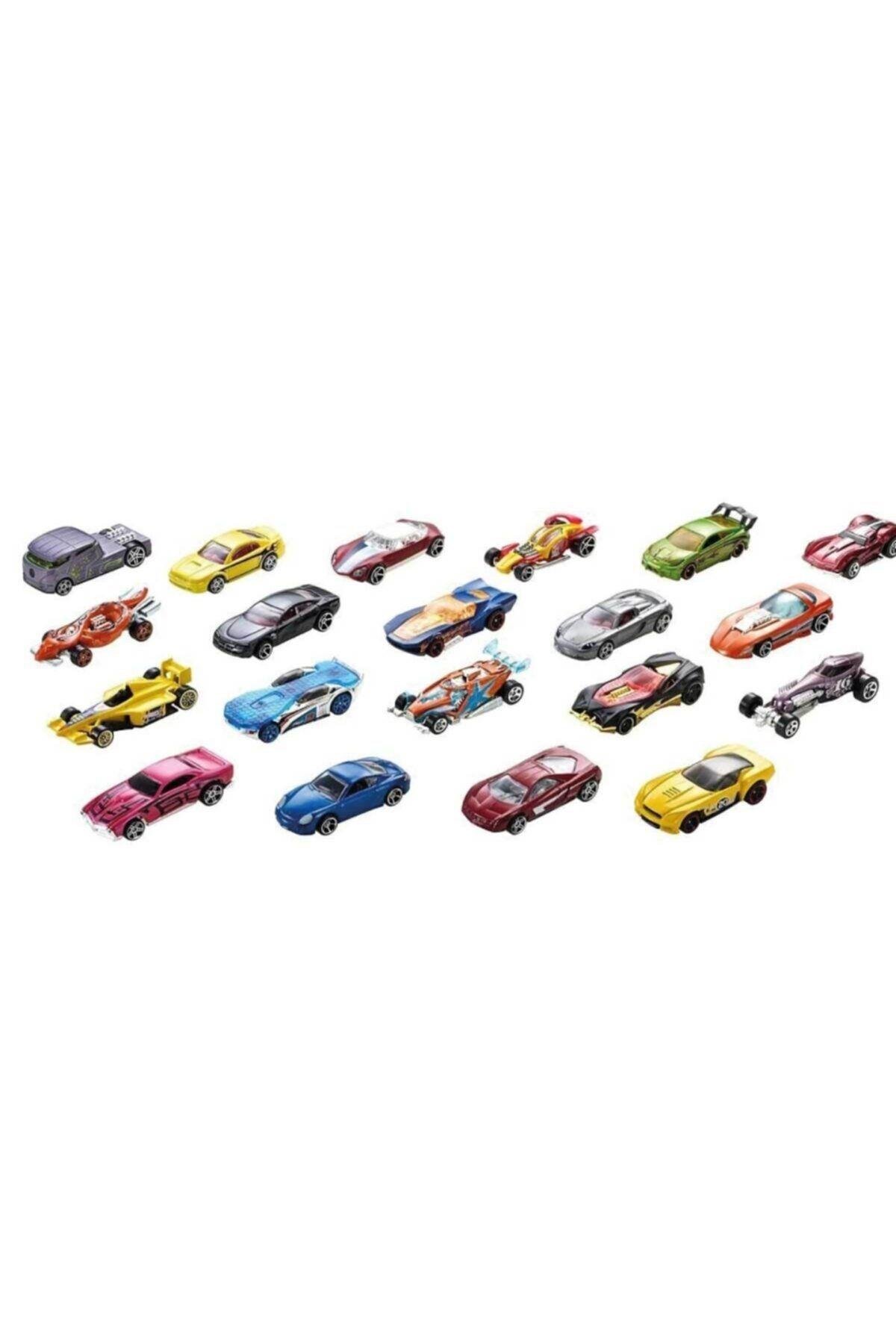 HOT WHEELS Yirmili Araba Seti-Karışık H7045 -Oyuncak Arabalar ve Kamyonlar