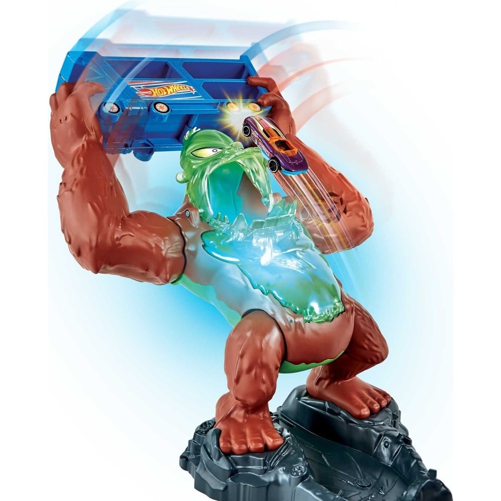 Hot Wheels Zehirli Goril Saldırısı Oyun Seti GTT94-Araba Garaj ve Setleri