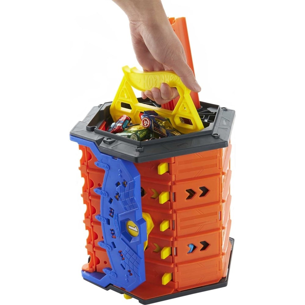 Hotwheels Kıvrılan Yarış Pisti GYX11-Araba Garaj ve Setleri
