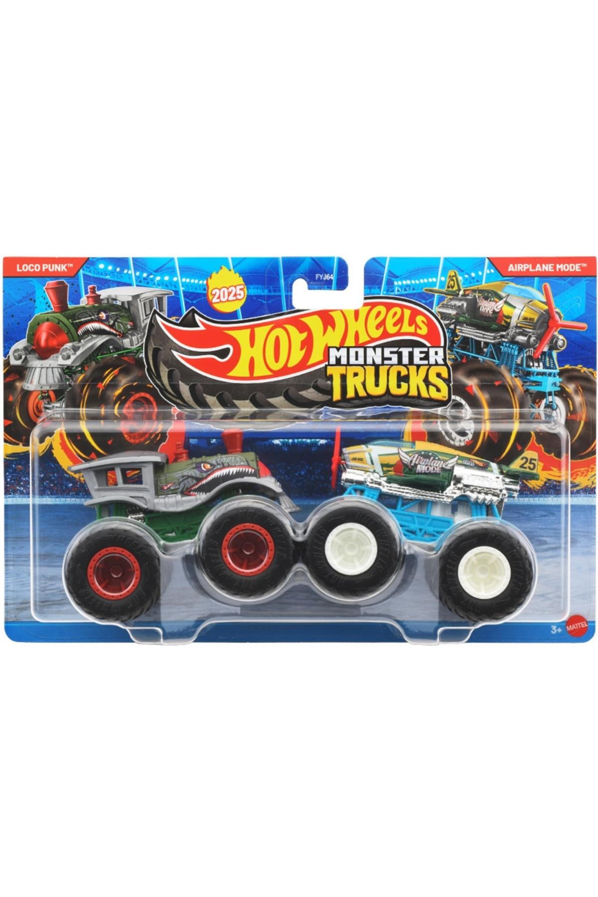 Hotwheels Monster Trucks Güçlü Ikili Arabalar - 1:64 jcc66-Oyuncak Arabalar ve Kamyonlar