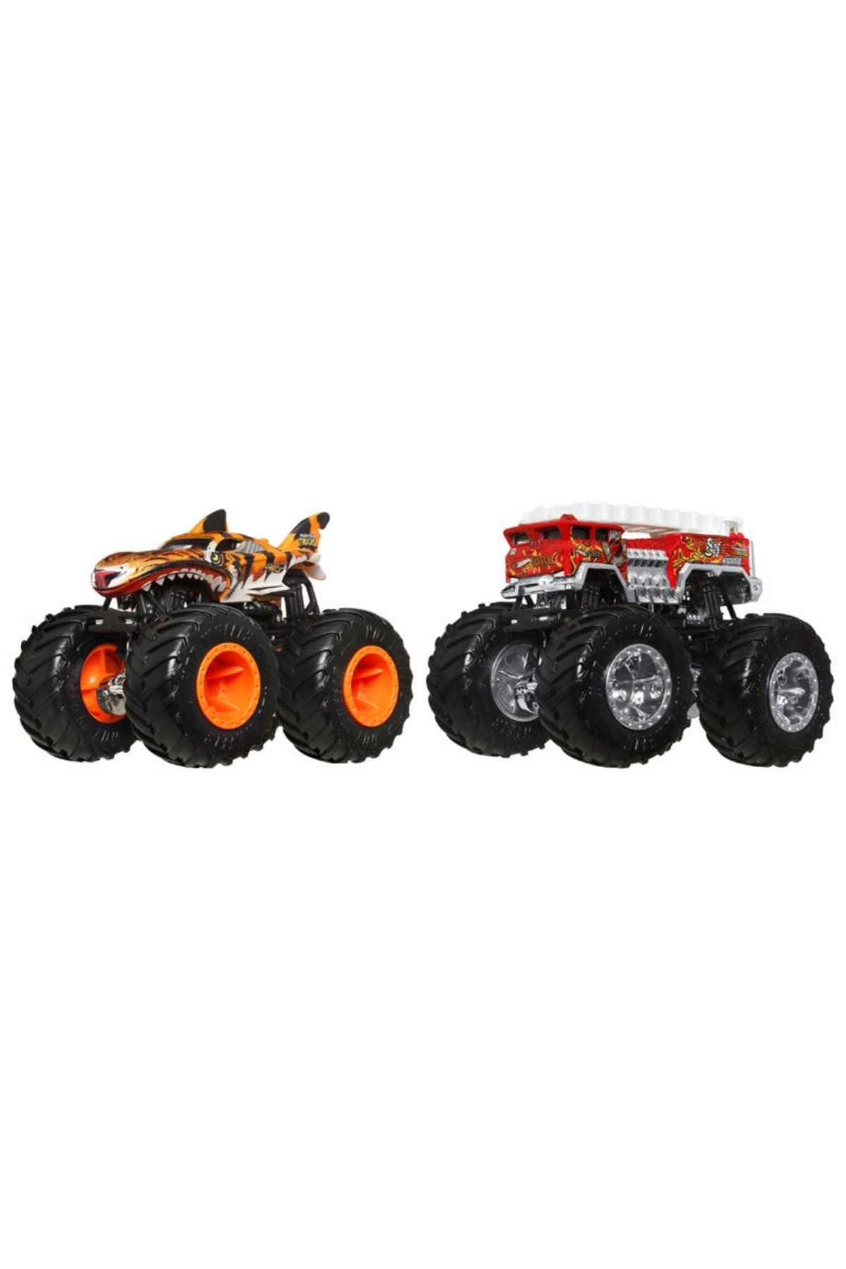 Hotwheels Monster Trucks Güçlü Ikili Arabalar - 1:64 jcc76-Oyuncak Arabalar ve Kamyonlar