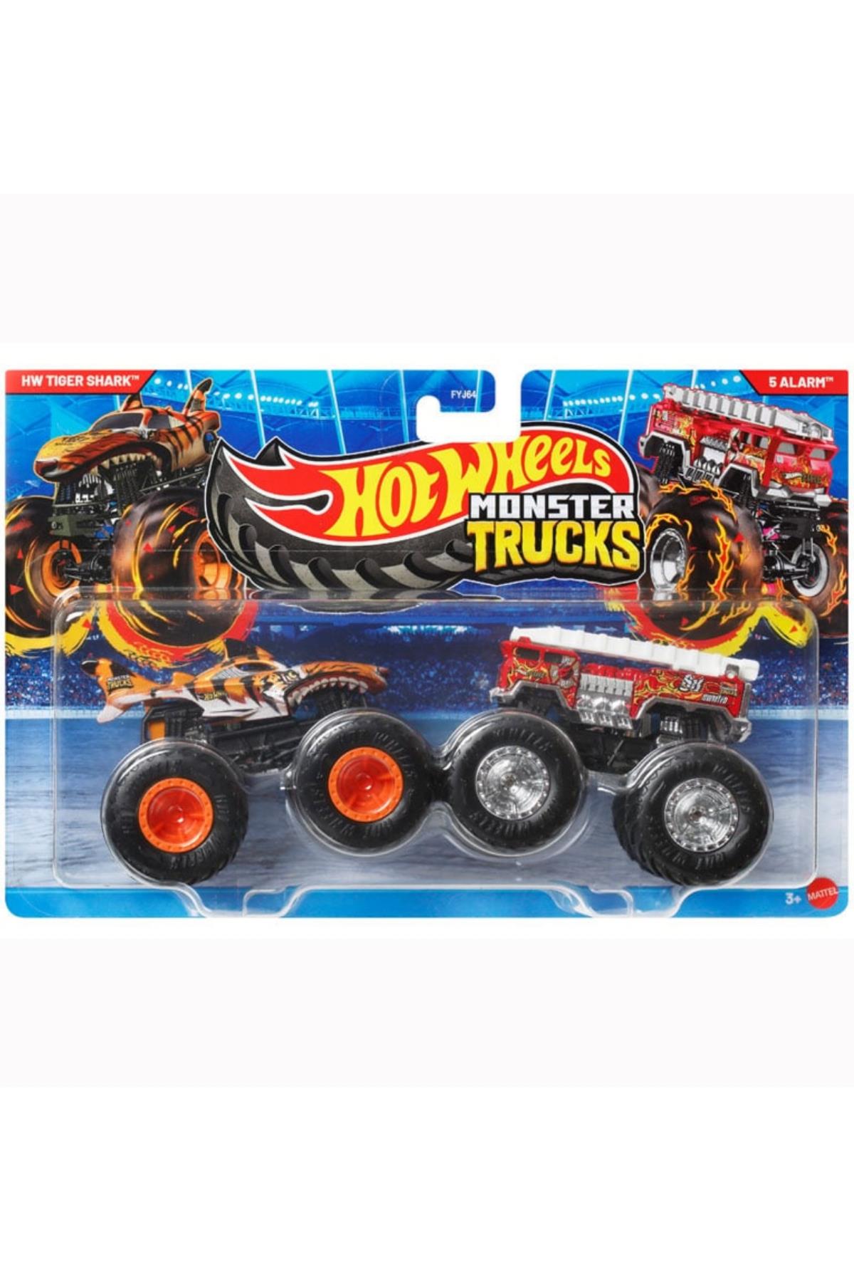 Hotwheels Monster Trucks Güçlü Ikili Arabalar - 1:64 jcc76-Oyuncak Arabalar ve Kamyonlar