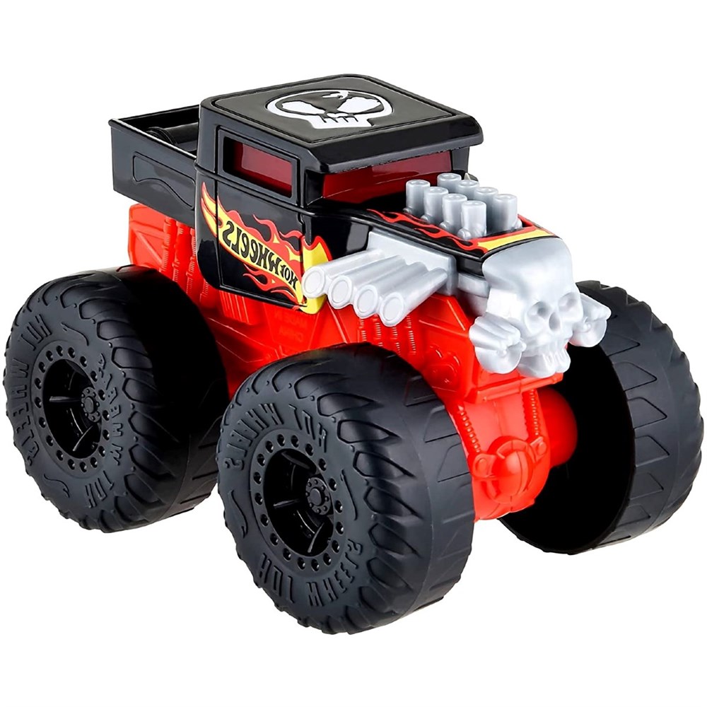 Hotwheels Monster Trucks Kükreyen Arabalar HDX61-Araba Garaj ve Setleri