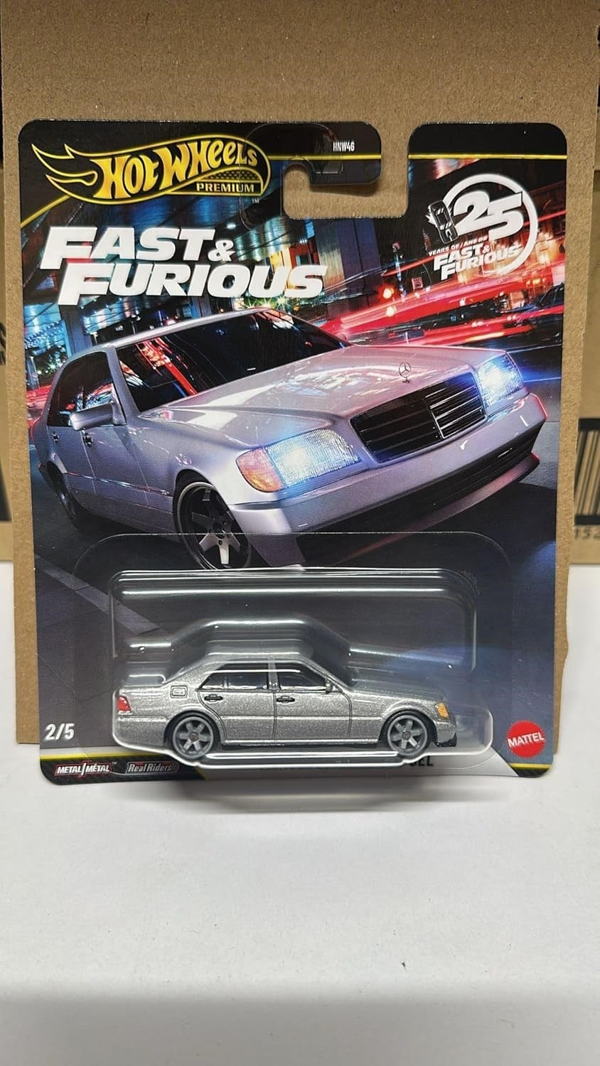 HOTWHEELS PREMIUM FAST&FURIOUS 2026 MERCEDES-BENZ 500 SEL-Oyuncak Arabalar ve Kamyonlar