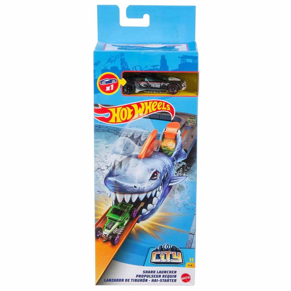 Hotwheels Vahşi Fırlatıcıclar GVF41-Araba Garaj ve Setleri