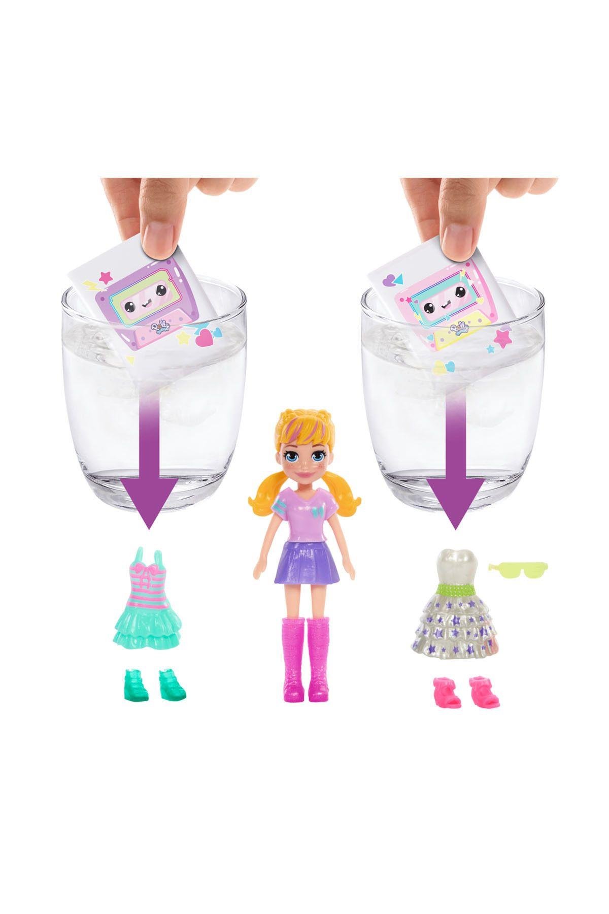 Hrd65 Polly Pocket Radyo Temalı Moda Eğlencesi Oyun Seti-Oyuncak Bebekler