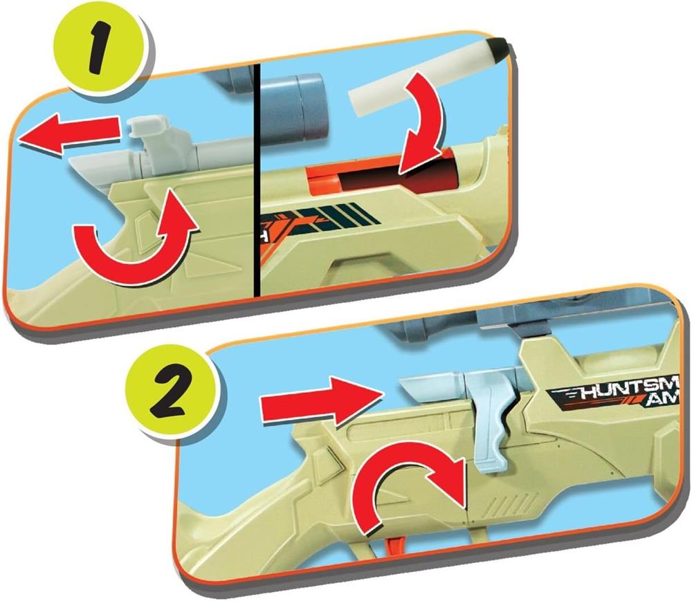 Huntsman Alpha Ambush Tüfek 10 Dartlı-Erkek Rol Oyuncakları