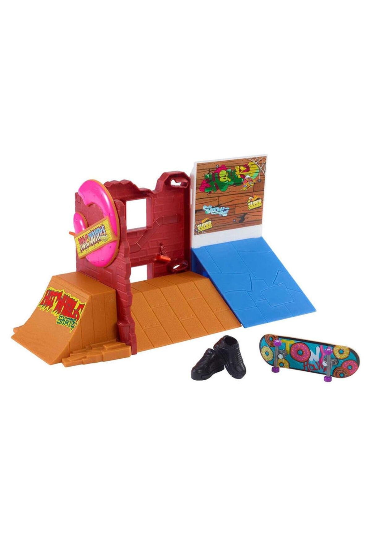HW SKATE DROP IN SKATE SET ASST DONUT SKATEPARK HGT92-Araba Garaj ve Setleri