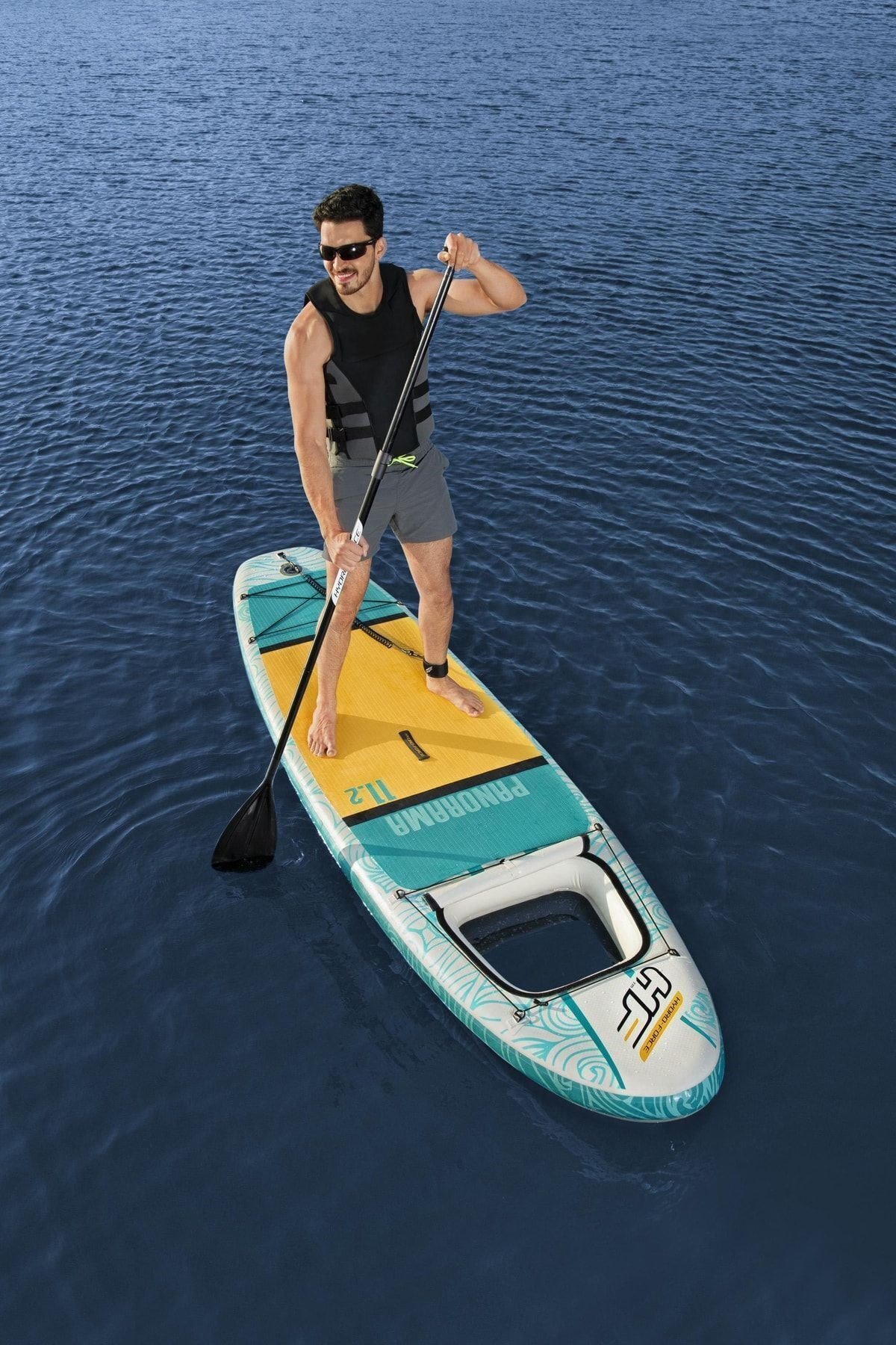 Hydro Force 65363 Panorama Şişme Sup Paddle Board Set 340x89x15 Cm-Deniz ve Havuz Ürünleri