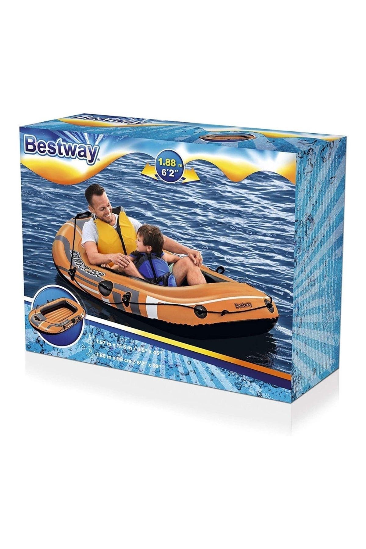 Hydro-force Kondor 2000 Şişme Bot Set 196x114 Cm-Deniz ve Havuz Ürünleri