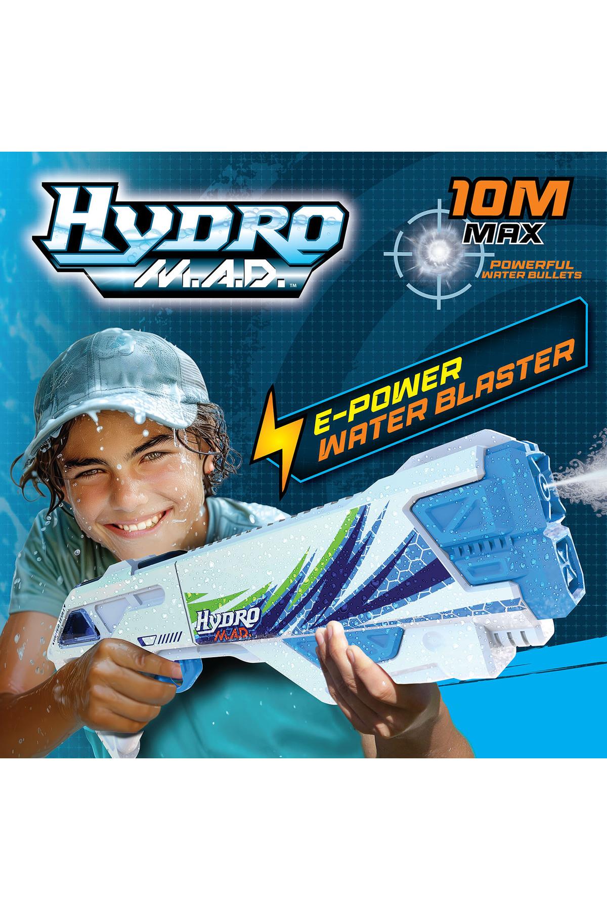 Hydro M.A.D. Elektrikli Su Tabancası - Beyaz 81150-Oyuncak Silahlar