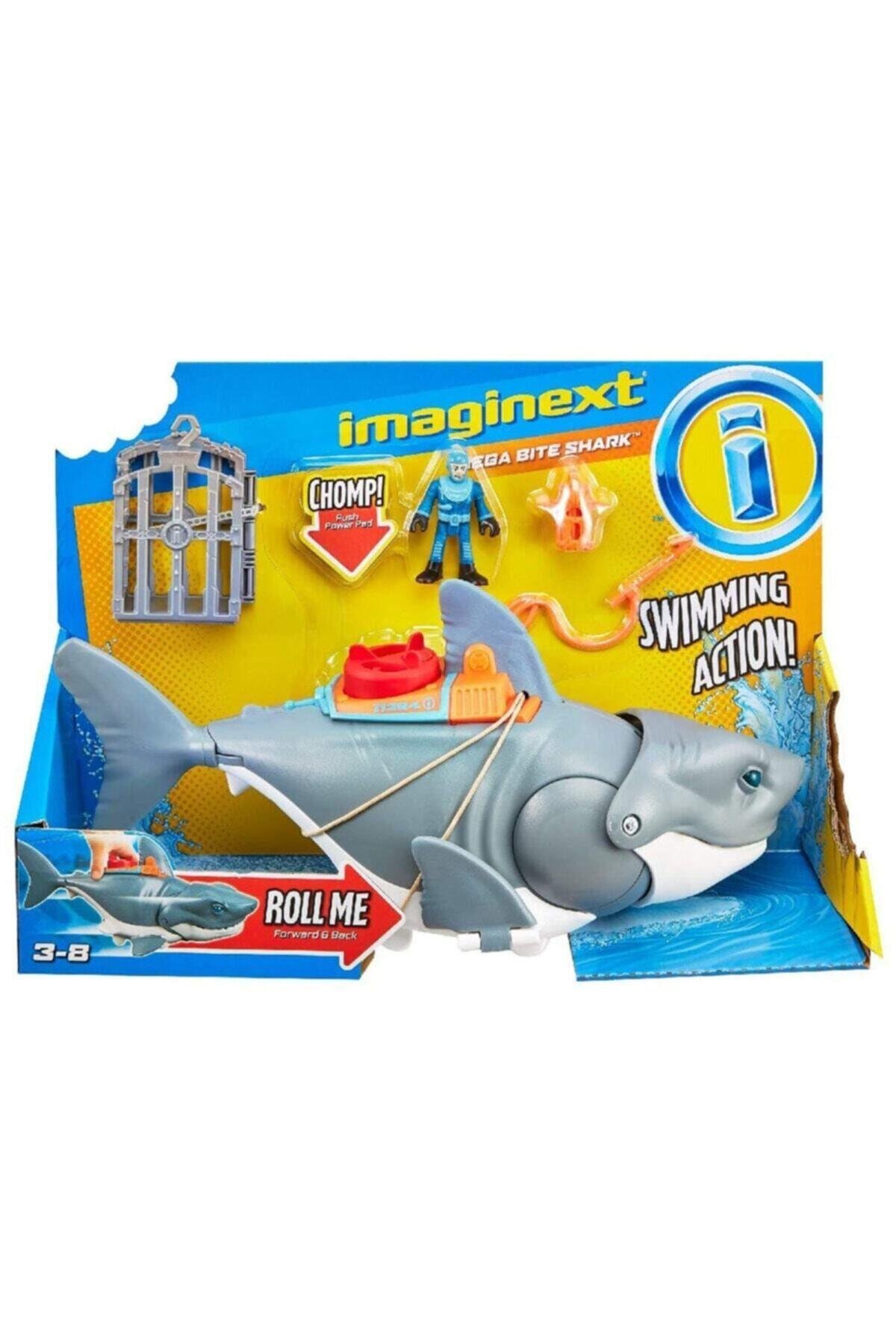 Imaginext Çılgın Köpekbalığı Oyun Seti Gkg77-Hayvan Figürleri