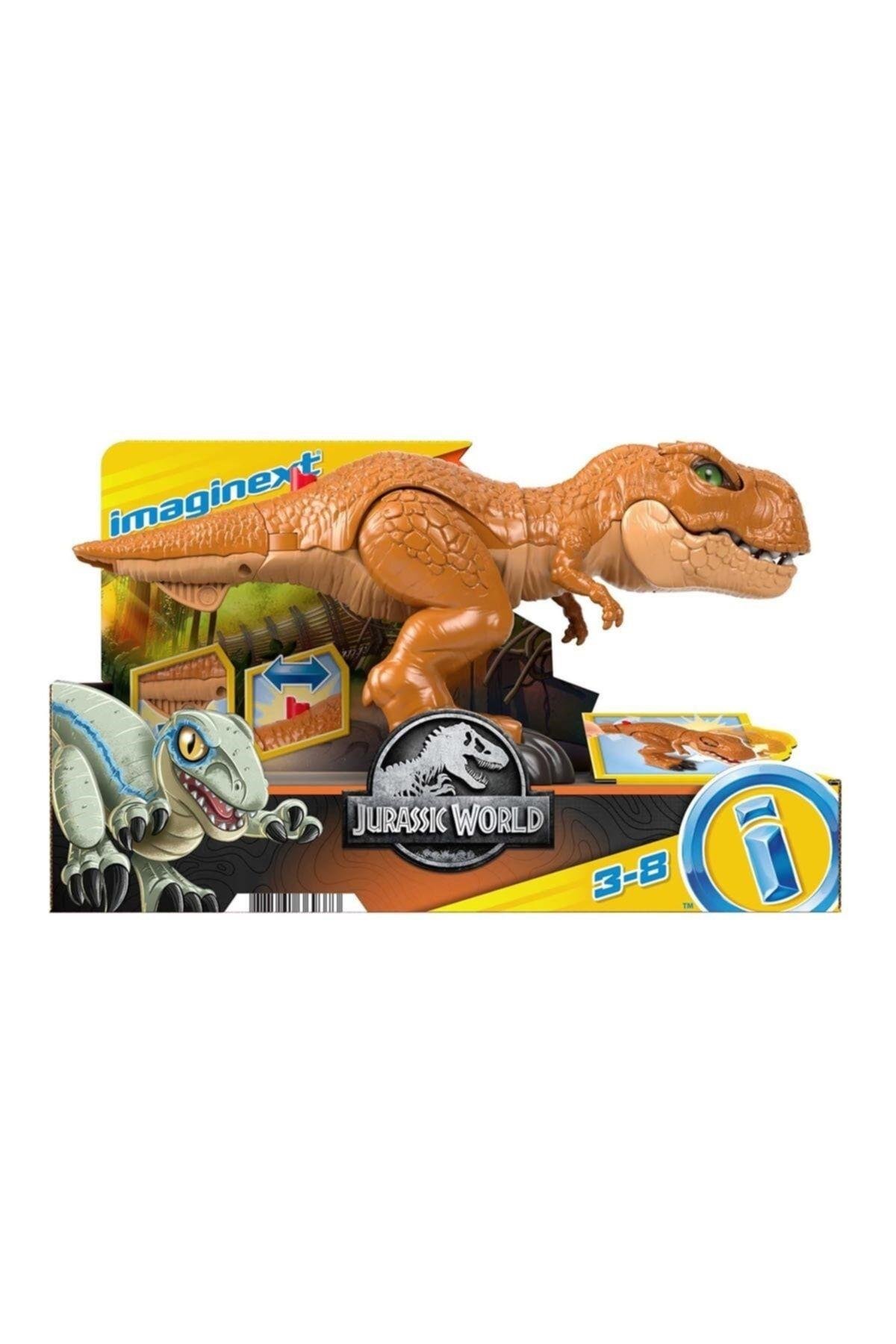 Imaginext Jurassic World T-rex Aksiyonu-Hayvan Figürleri