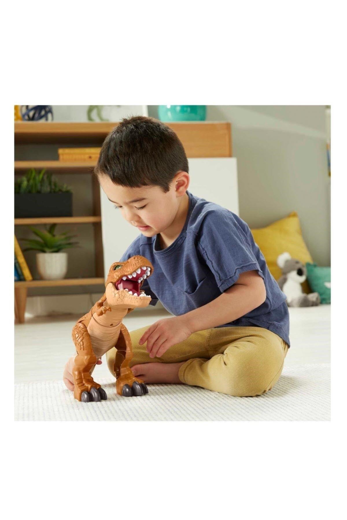 Imaginext Jurassic World T-rex Aksiyonu-Hayvan Figürleri