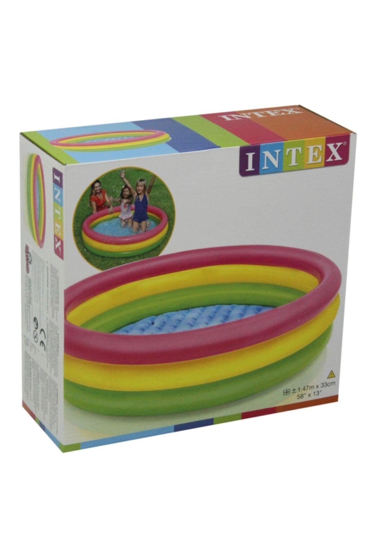 Intex 3 Boğumlu Sunset Havuz 147cm. 57422-Deniz ve Havuz Ürünleri