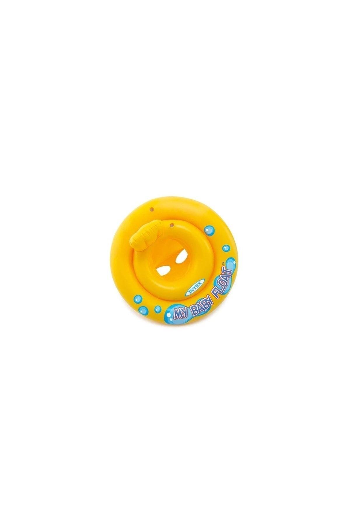 Intex Sarı Bebe Flatörü 70 Cm |6-12ay|-Deniz ve Havuz Ürünleri