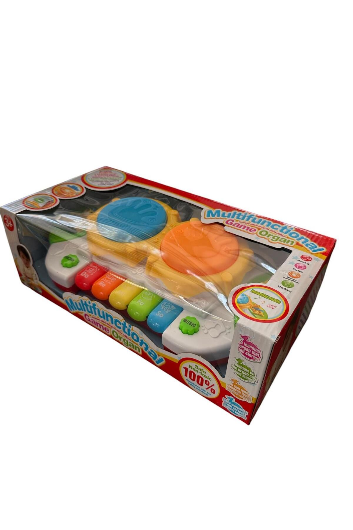 Işıklı Sesli Davul Set-Müzik Aletleri