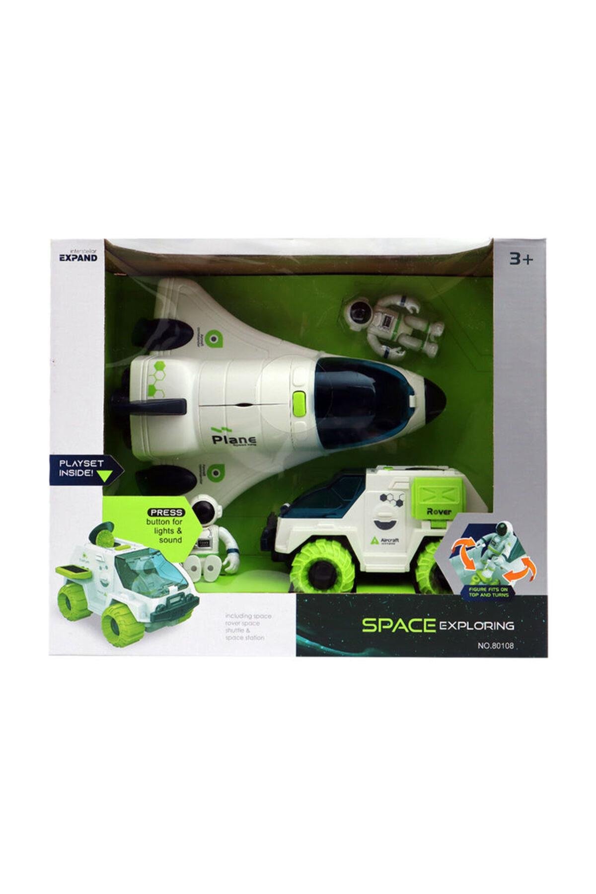 Işıklı Uzay Yolculuğu Oyun Seti-Çeşitli Figürler