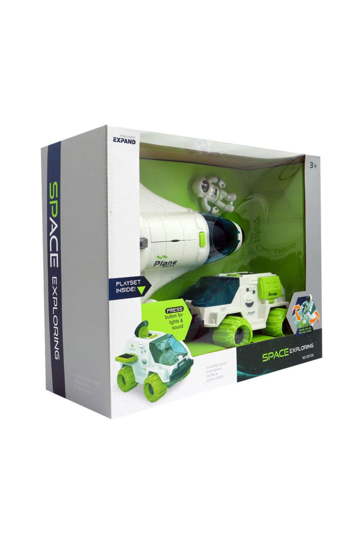 Işıklı Uzay Yolculuğu Oyun Seti-Çeşitli Figürler