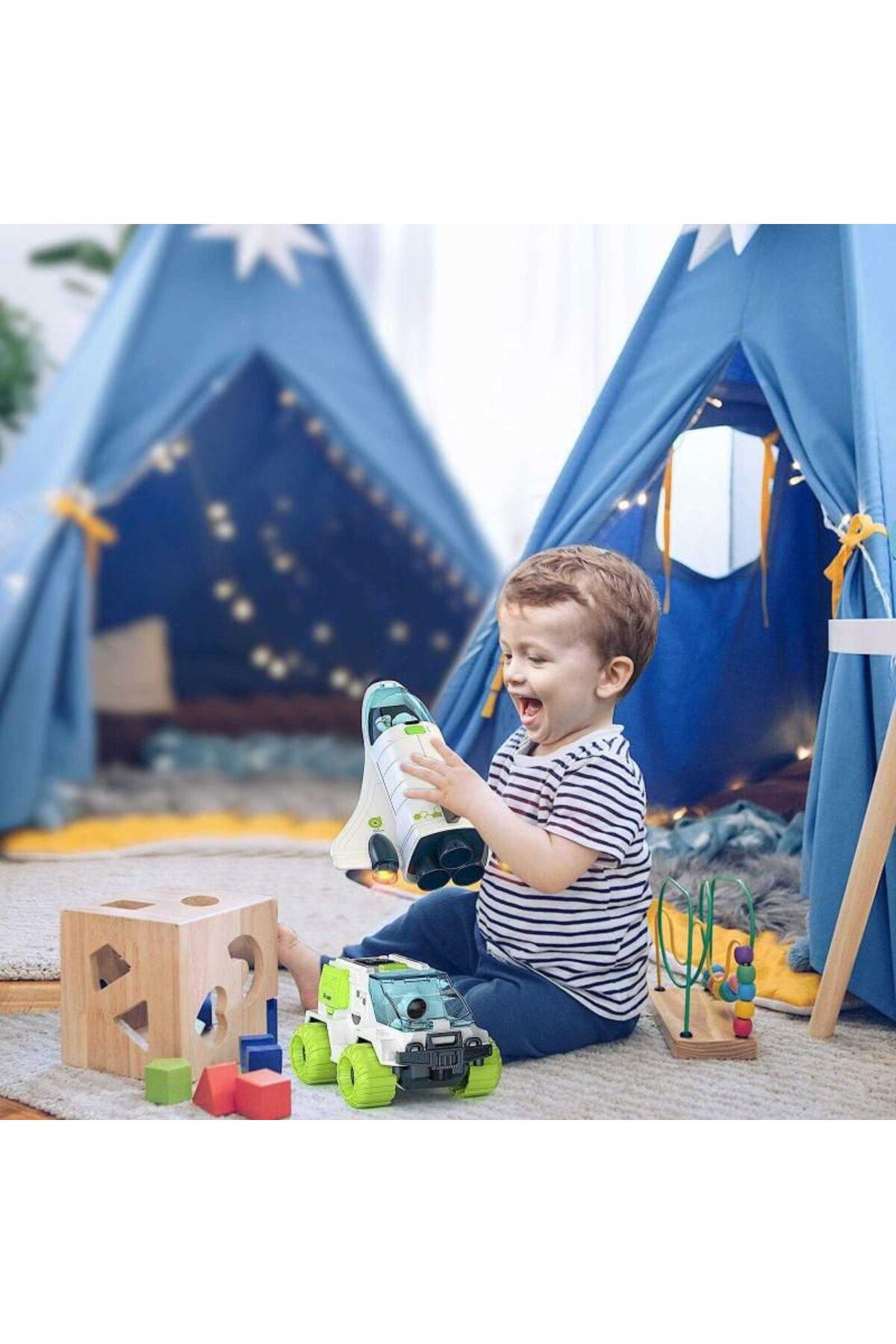 Işıklı Uzay Yolculuğu Oyun Seti-Çeşitli Figürler