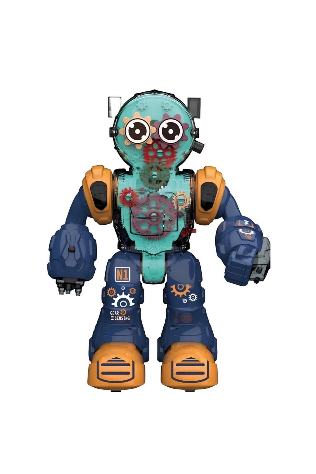 Işıklı ve Müzikli Ok Atan Robot 887-Robotlar