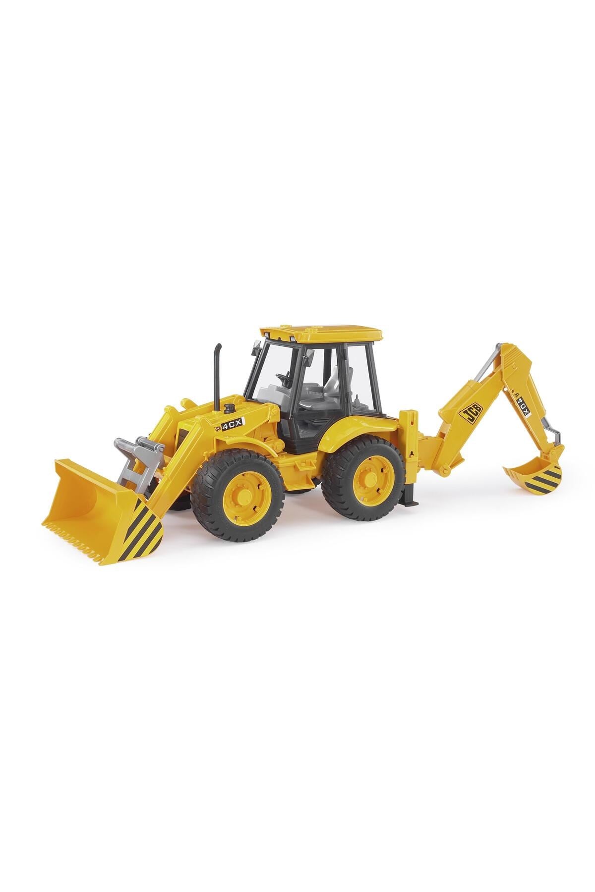 JCB 4CX Kepçeli Ekskavatör BR02428-Oyuncak Arabalar ve Kamyonlar