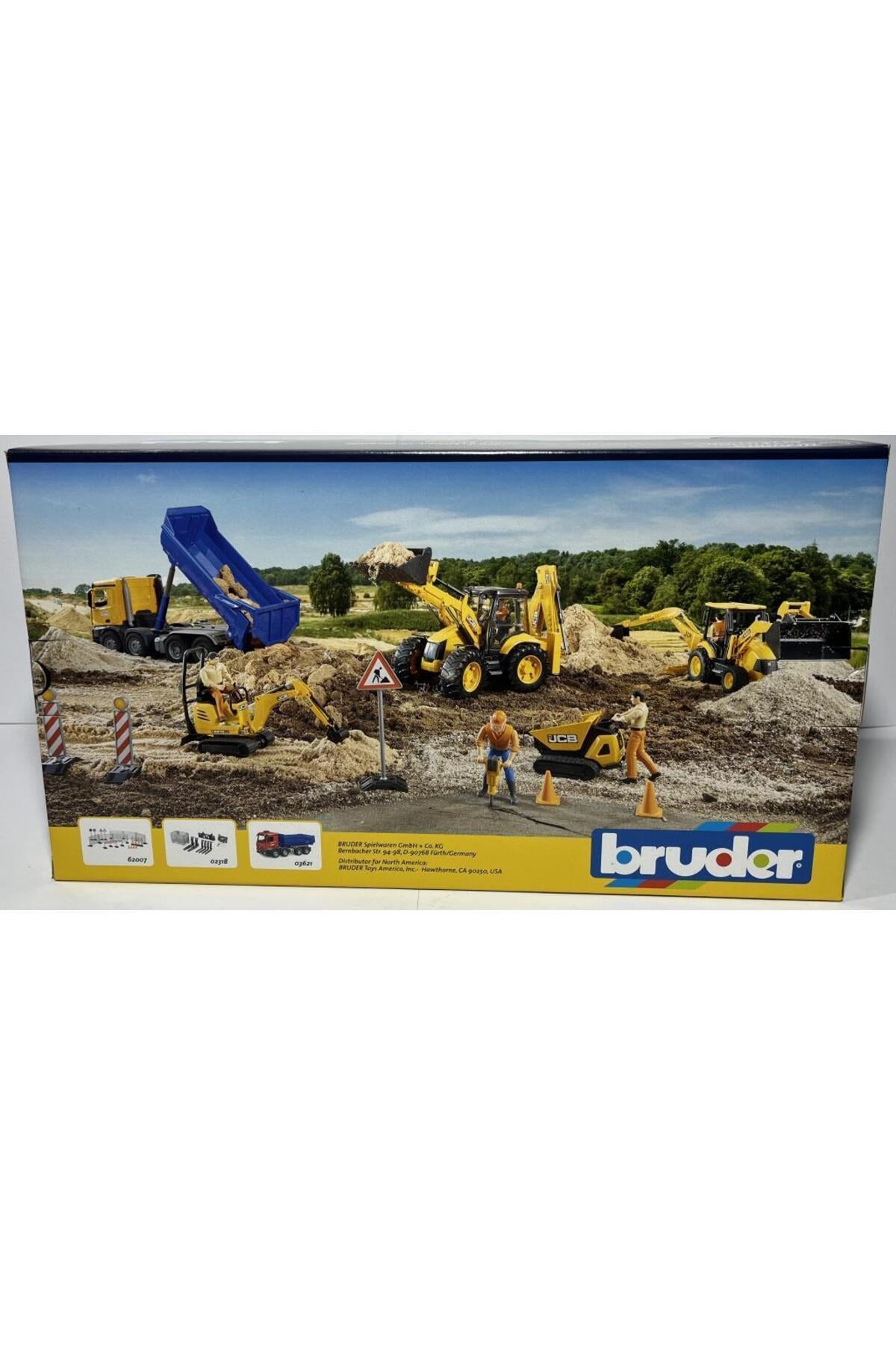 Jcb 5Cx Eco Kepçeli Ekskavatör BR02454-Oyuncak Arabalar ve Kamyonlar
