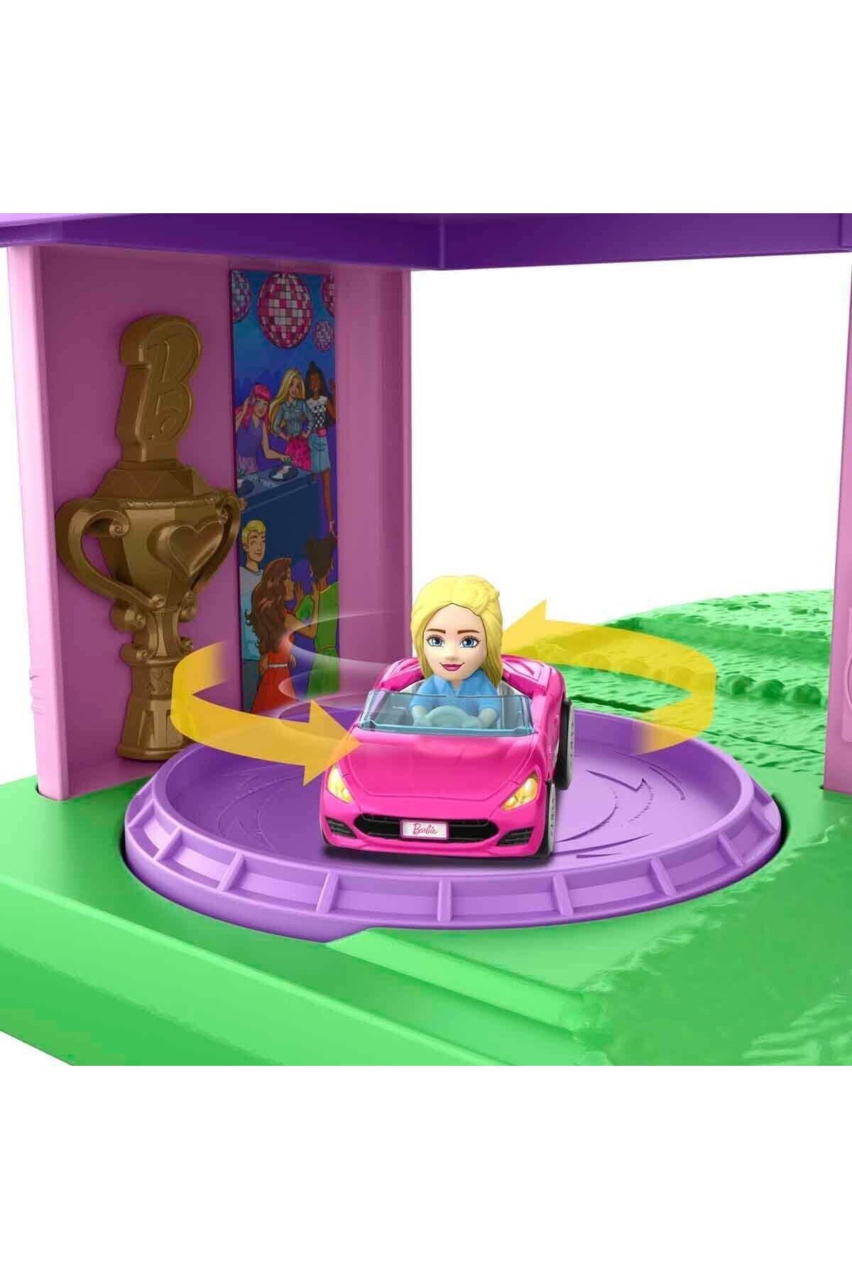 JDD65 Racerverse Barbie Oyun Seti-Araba Garaj ve Setleri