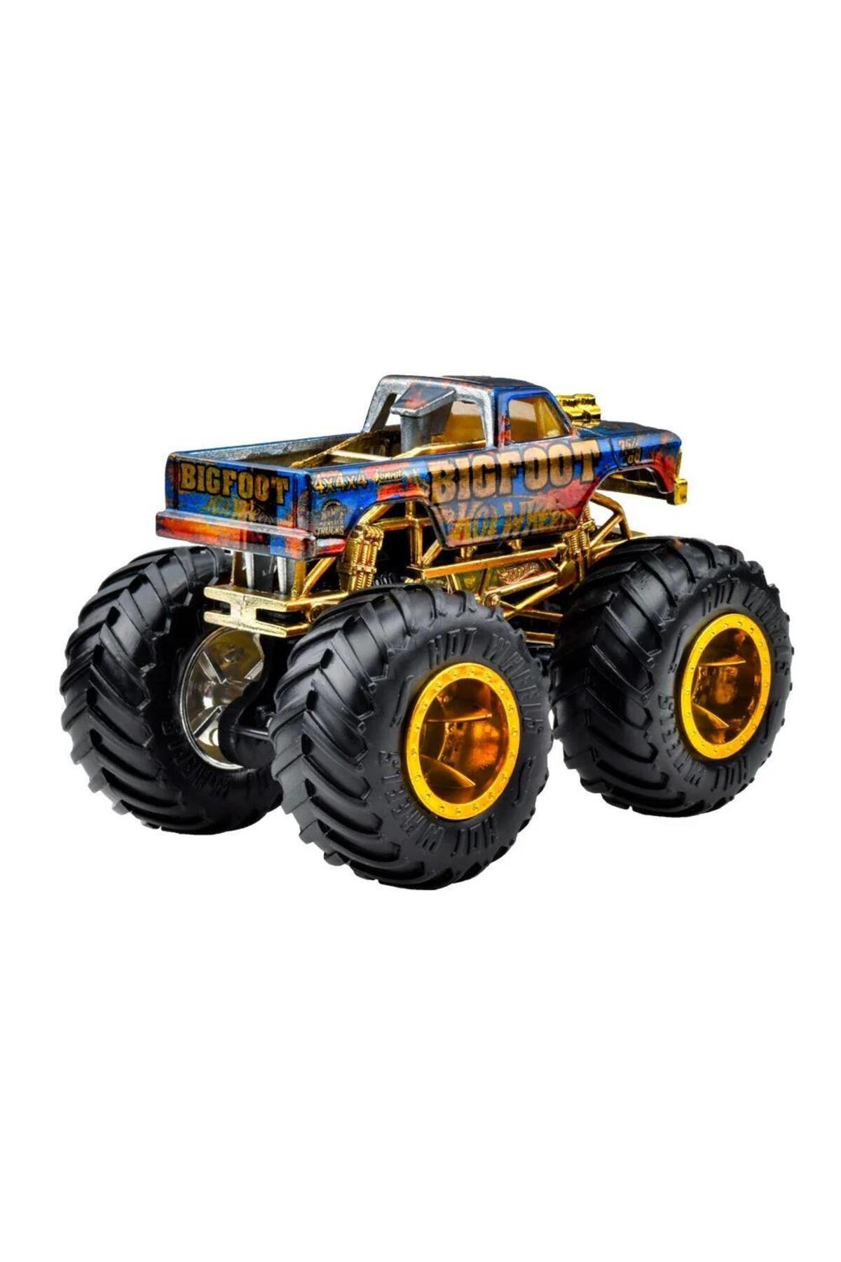 JDV96 Monster Trucks BIG FOOT TROPHY ŞAMPİYONLARI TEKLİ ARABA - BIGFOOT JDV97-Oyuncak Arabalar ve Kamyonlar
