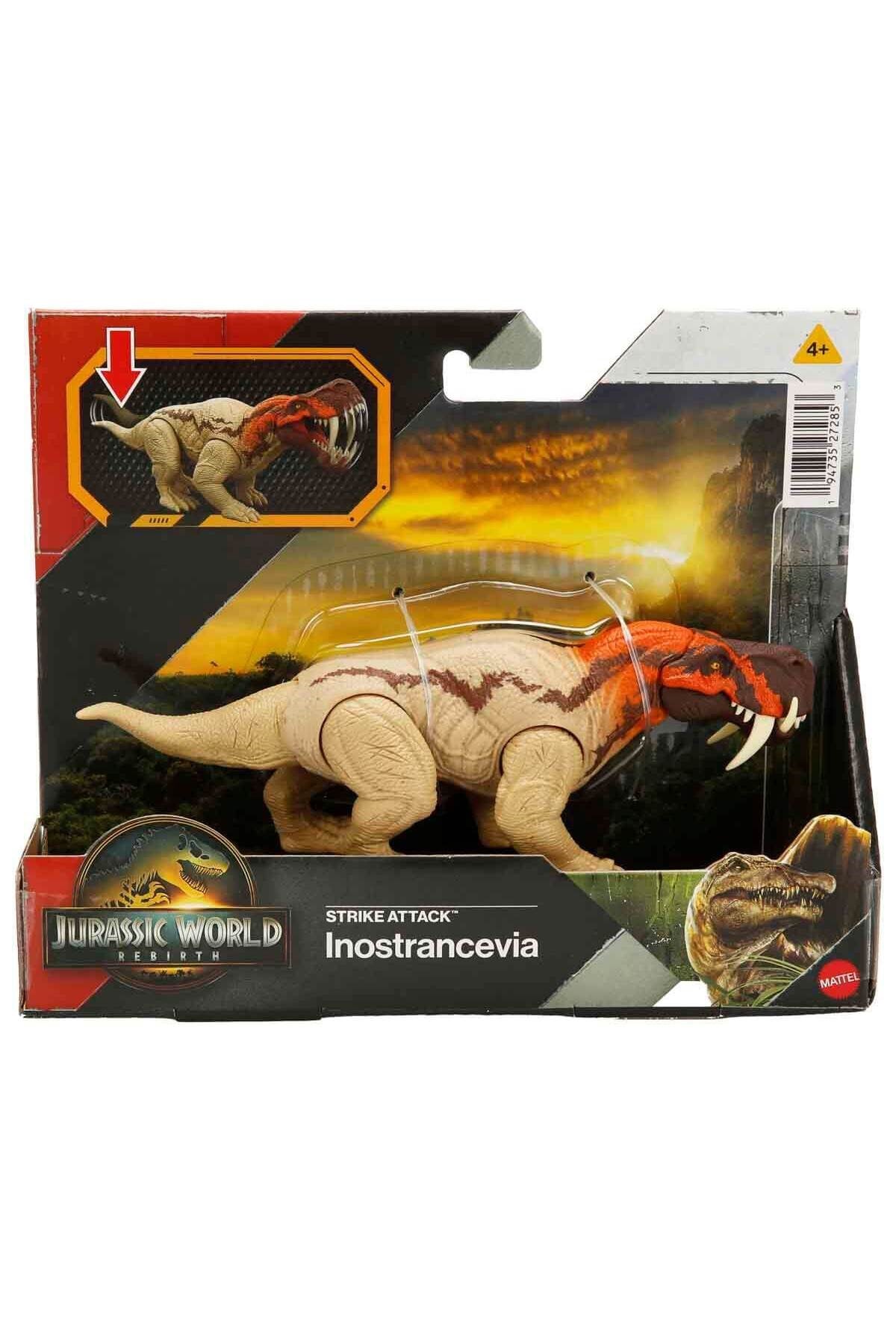Jurassic World Hareketli Dinozor Figürü Film Serisi JGB77 - Inostrancevia Jcl58-Hayvan Figürleri