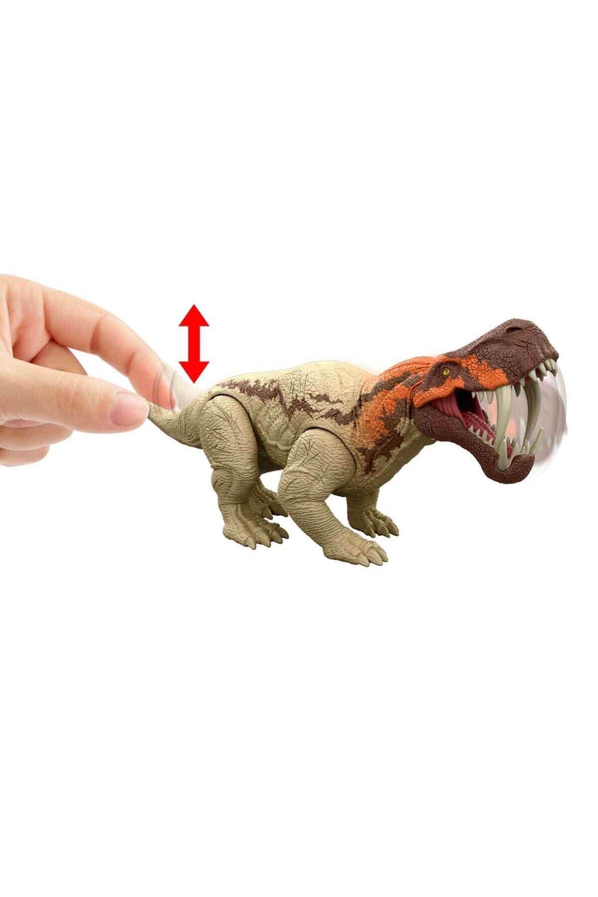 Jurassic World Hareketli Dinozor Figürü Film Serisi JGB77 - Inostrancevia Jcl58-Hayvan Figürleri