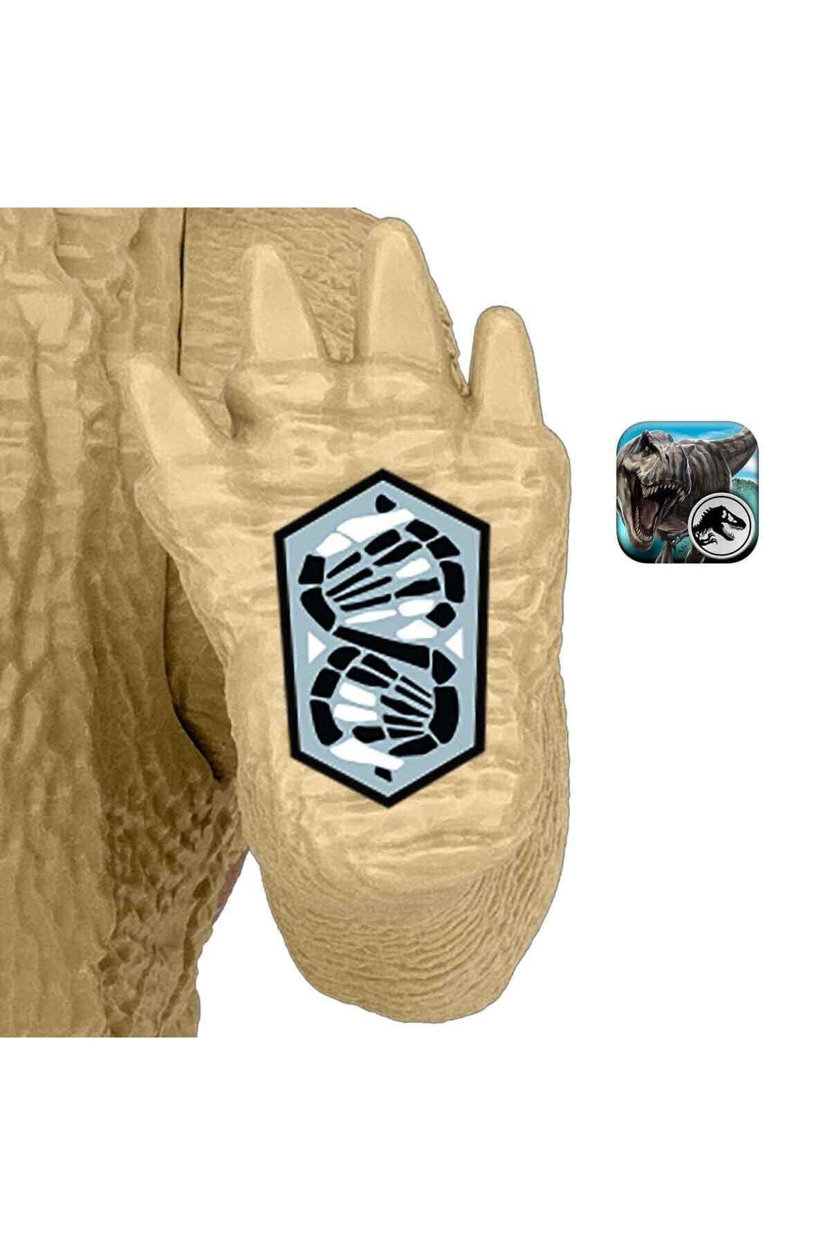 Jurassic World Hareketli Dinozor Figürü Film Serisi JGB77 - Inostrancevia Jcl58-Hayvan Figürleri