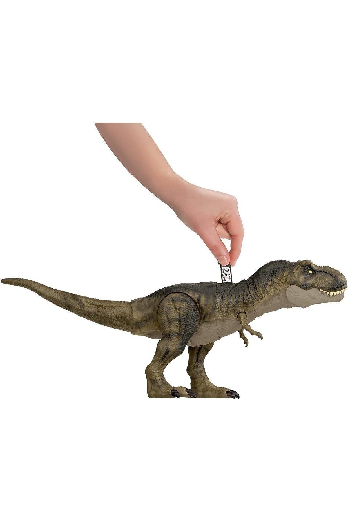 JURASSIC WORLD Jurassic World Güçlü Isırıklar Dinozor Figürü, Hdy55-Hayvan Figürleri