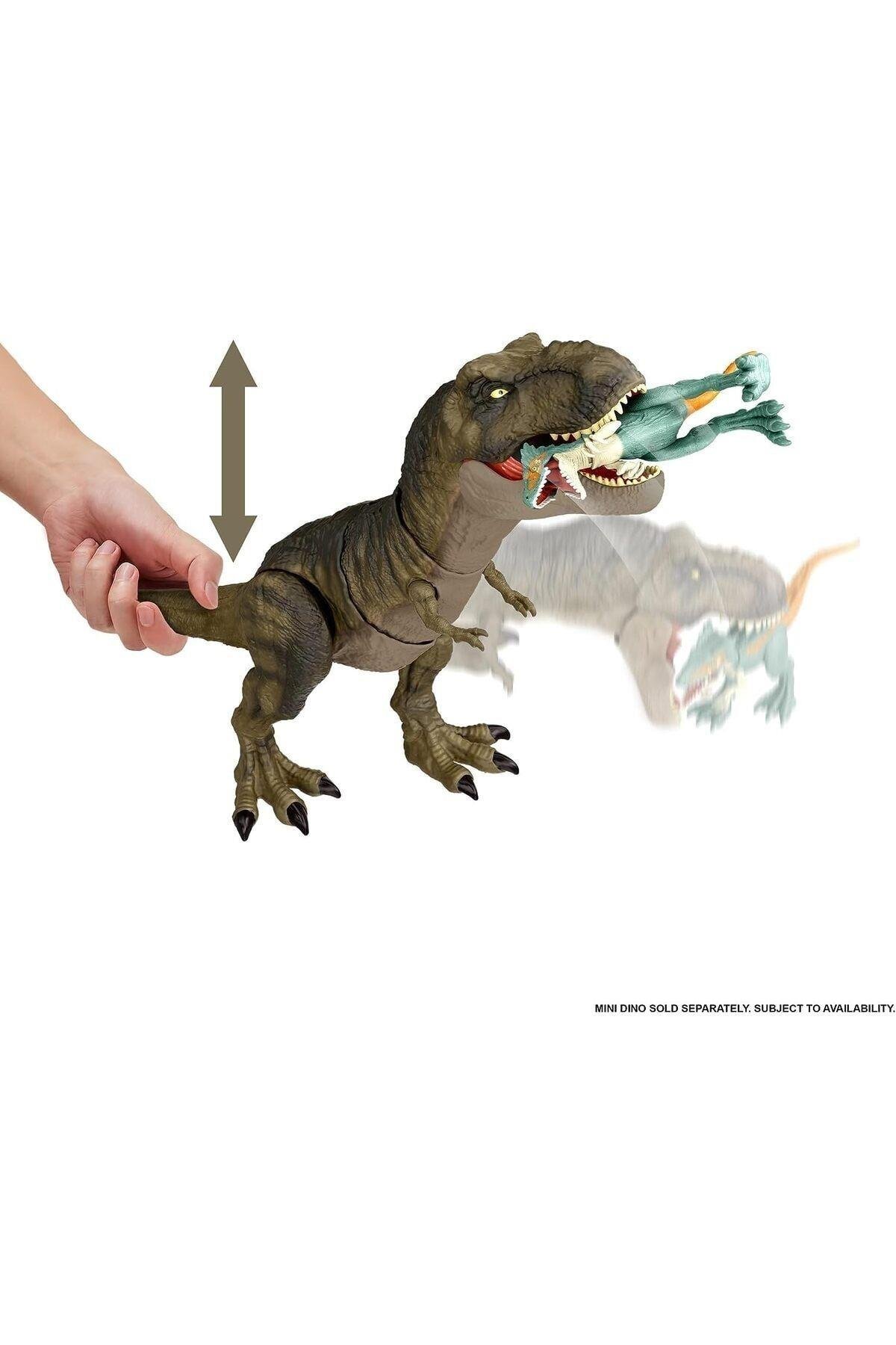 JURASSIC WORLD Jurassic World Güçlü Isırıklar Dinozor Figürü, Hdy55-Hayvan Figürleri