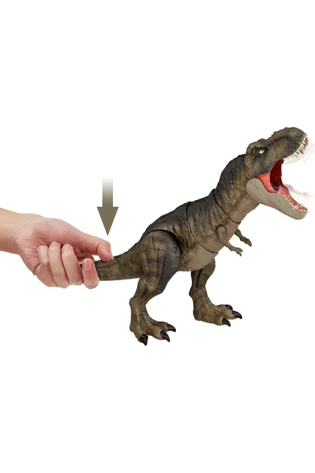 JURASSIC WORLD Jurassic World Güçlü Isırıklar Dinozor Figürü, Hdy55-Hayvan Figürleri