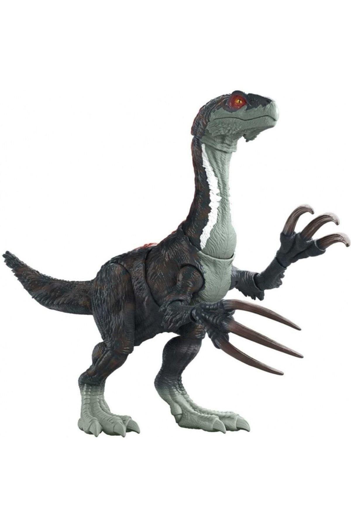 JURASSIC WORLD Jurassic World Sesli Escapist Dinozor Therizinosaurus Figürü Gwd65-Hayvan Figürleri