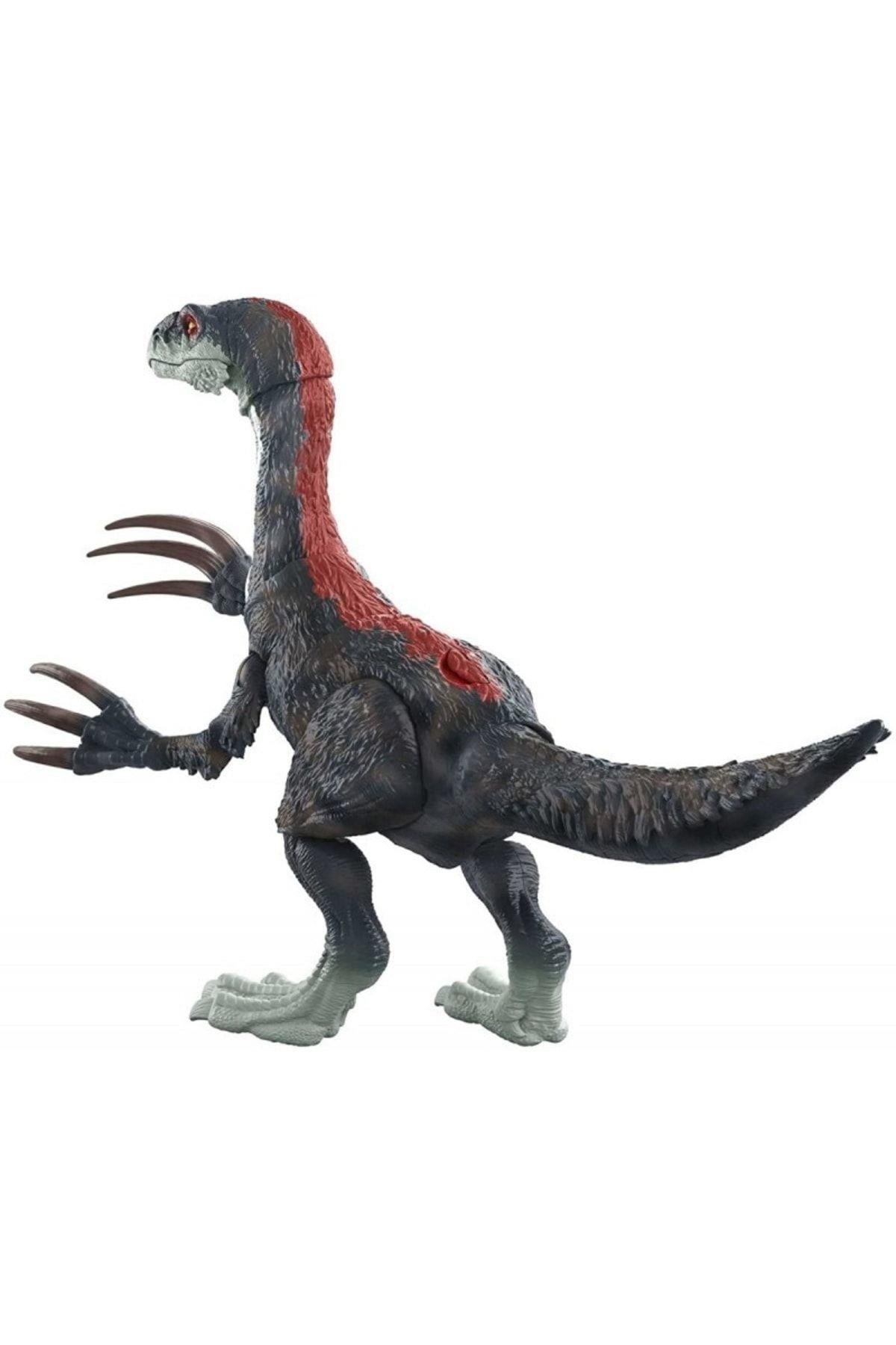 JURASSIC WORLD Jurassic World Sesli Escapist Dinozor Therizinosaurus Figürü Gwd65-Hayvan Figürleri