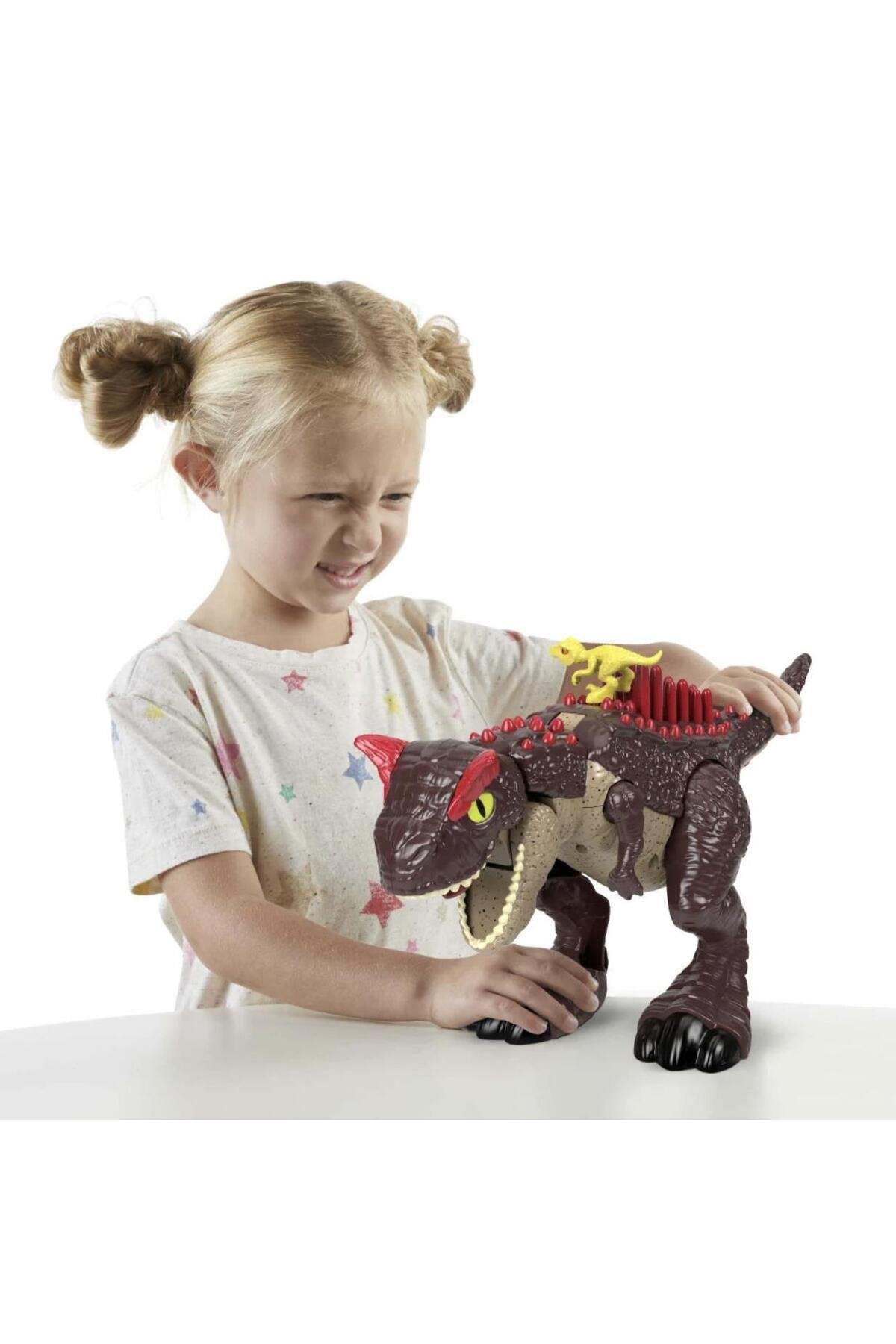 Jurassic World Spike Strike Carnotaurus Hml42-Hayvan Figürleri