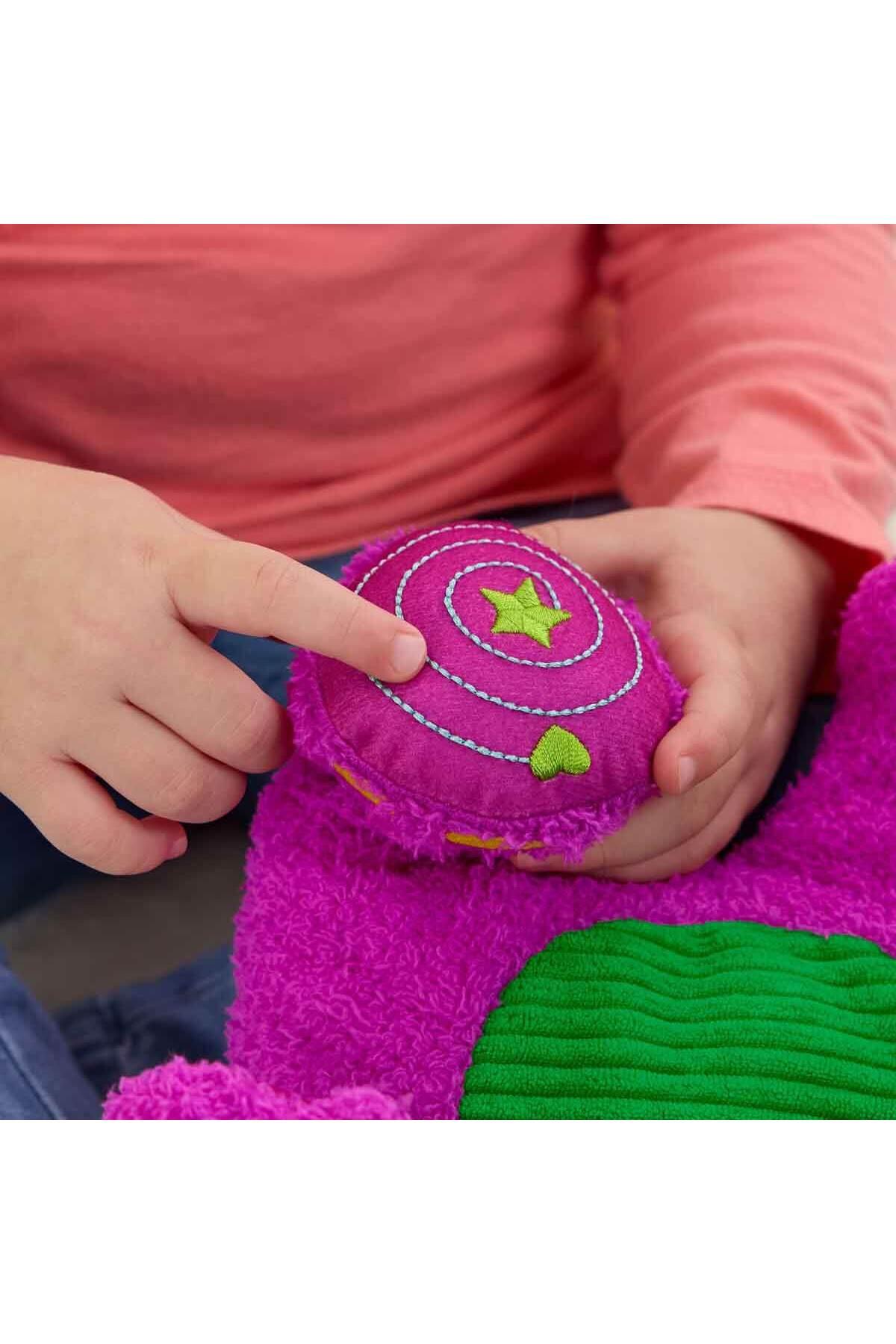 Kalp Yapan Barney Pelüş Oyuncağı-Peluş Oyuncaklar