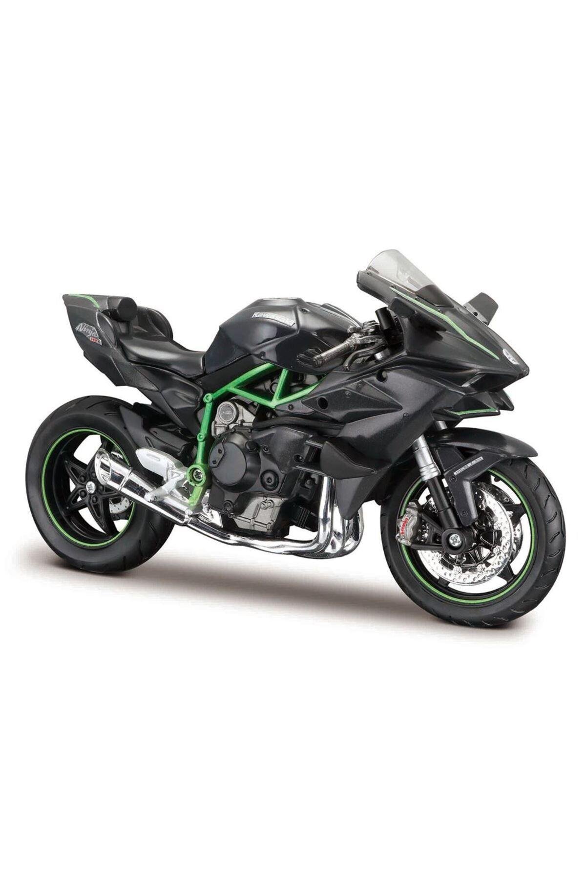 Kawasaki Ninja H2r Model Kit Motosiklet 1/12 39198-Maket Araçlar