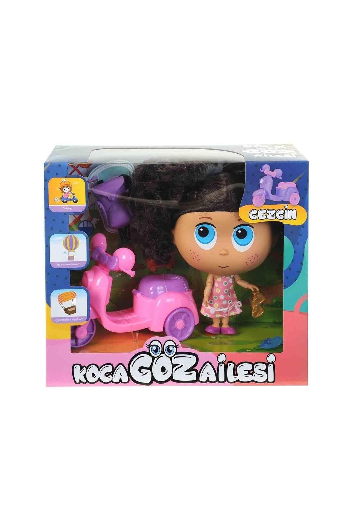 Koca Göz Ailesi Motorcu Gezgin Bebek-Oyuncak Bebekler