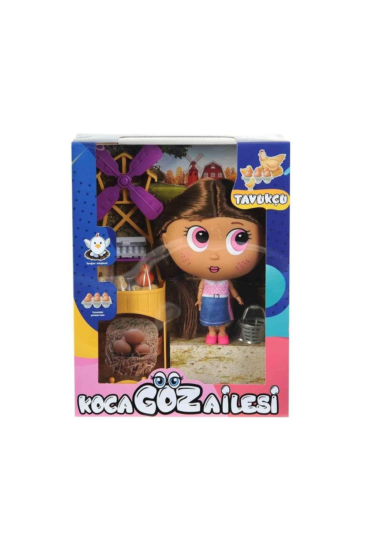 Koca Göz Ailesi Tavukcu Bebek-Oyuncak Bebekler