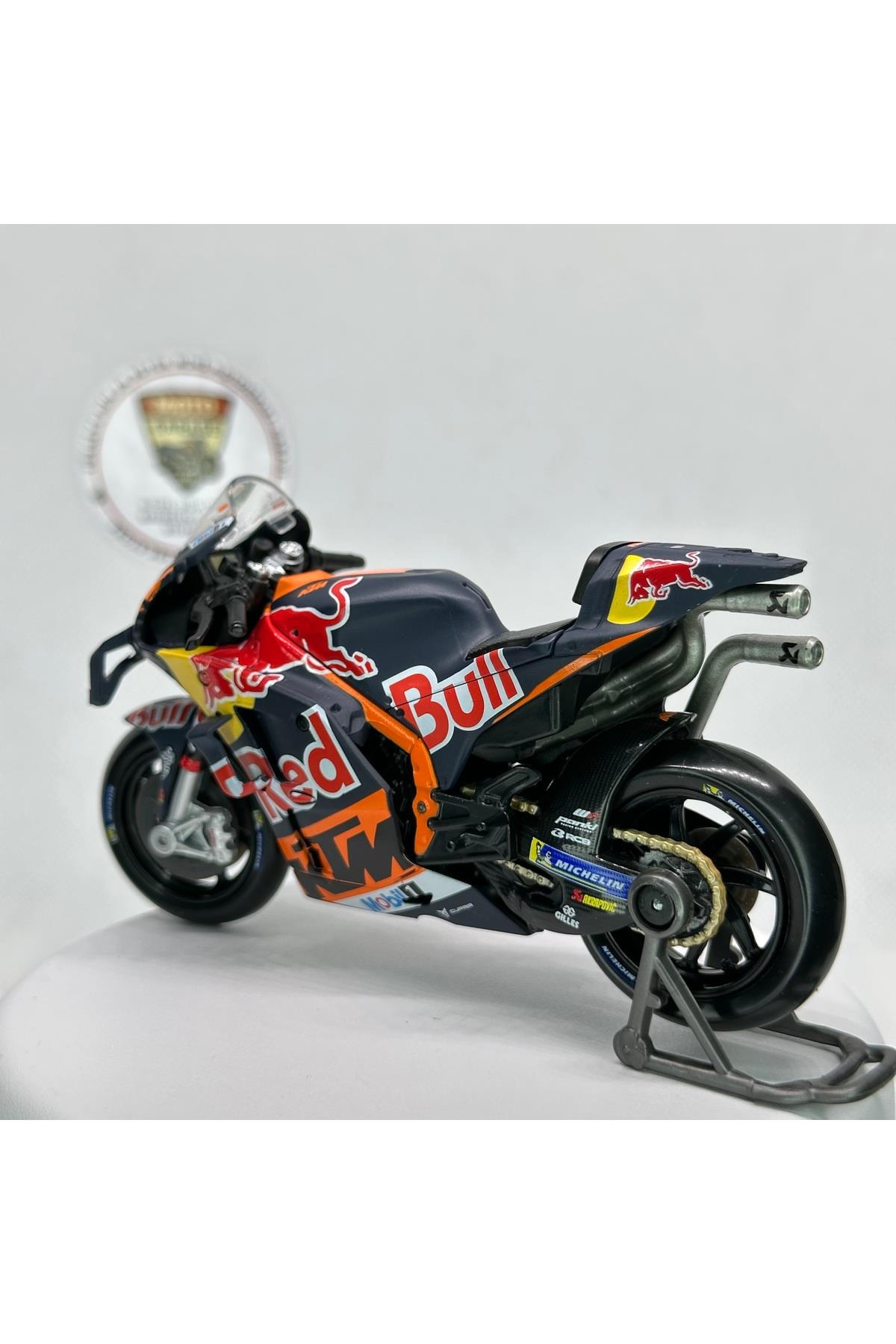 KTM Red Bull RC16 MotoGP 1:18 Diecast Maket Motor – Kutulu Metal Model-Maket Araçlar
