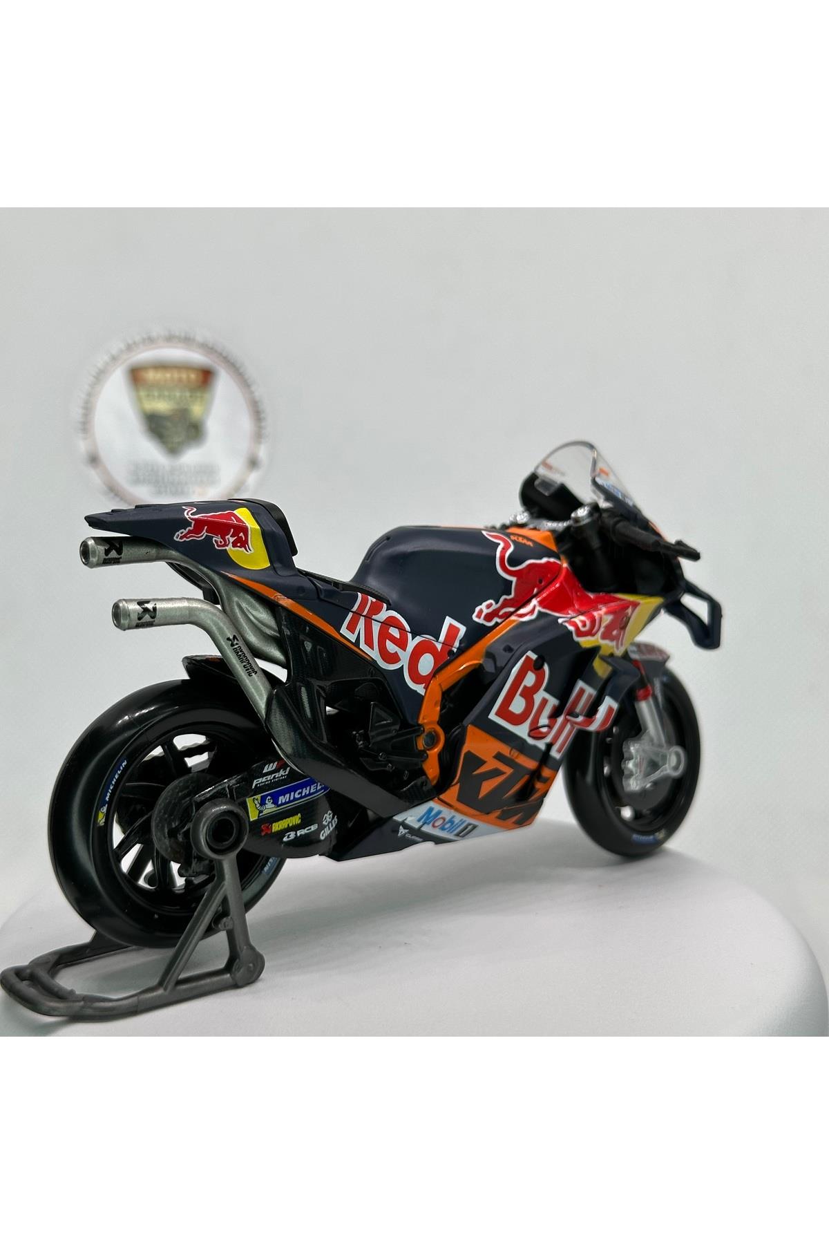 KTM Red Bull RC16 MotoGP 1:18 Diecast Maket Motor – Kutulu Metal Model-Maket Araçlar