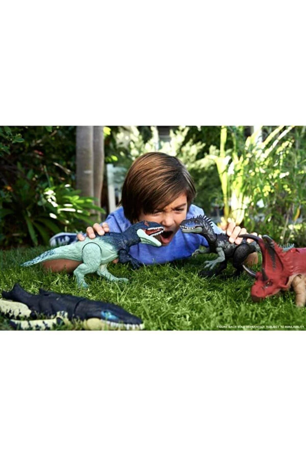 Kükreyen Dinozor Figürleri - Dryptosaurus-Hayvan Figürleri