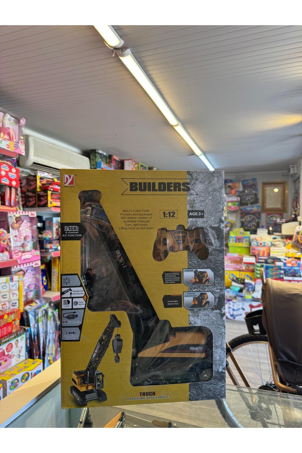 Kumandalı büyük vinç-Uzaktan Kumandalı Araçlar