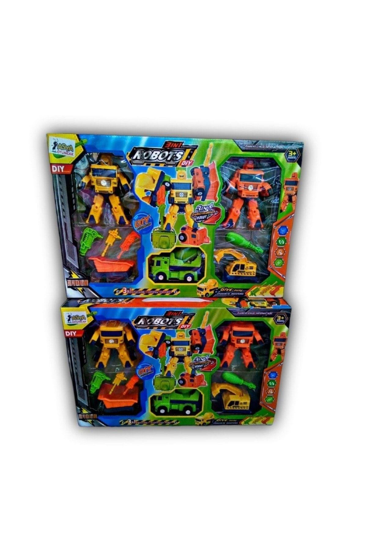 KUTULU DÖNÜŞEBİLEN ROBOTLAR 12279-LB-998C-Robotlar